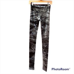 Nightcap Clothing Crushed Velvet Black and White Crushed Velvet Tie-dye …